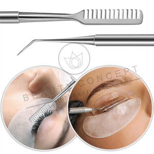 Outil de peigne de levage de cils en acier inoxydable Bon fournisseur pour ses propres soins de beauté Outils de cils de beauté Concept international - Product Image 5