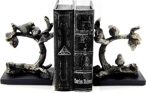 Sujetalibros de pájaros, estilo Vintage, extremos decorativos para libros, tapón de estantería, soporte Retro Farmhouse - Product Image 5