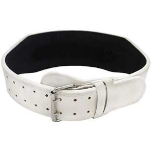 เข็มขัดยกน้ำหนักหนังวัวระบายอากาศป้องกันการเกิดขนใส่สบายใช้ได้ทั้งชายและหญิง - Product Image 5