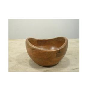 Cuenco multiusos clásico de madera de mango y madera mixta para servir, hogar - Product Image 1