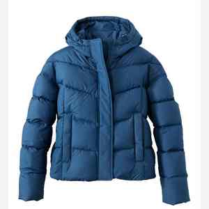 Veste matelassée en duvet à col montant pour hommes avec coupe-vent manches d'hiver grande taille Service OEM - Product Image 1