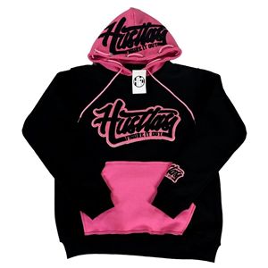 เสื้อฮู้ดสวมหัวผ้าฝ้าย100% โอเวอร์ไซส์ออกแบบปักโลโก้ได้ตามต้องการสำหรับฤดูหนาว - Product Image 1