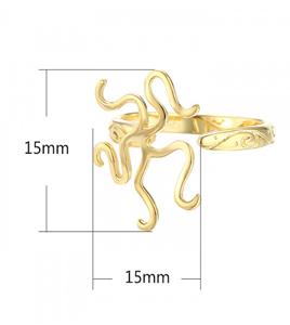 แหวนกรงเล็บแบบปรับได้นิรันดร์แหวนเงินแท้สไตล์วินเทจอุปกรณ์ DIY 5ง่ามตั้งค่าสำหรับวันครบรอบ - Product Image 3