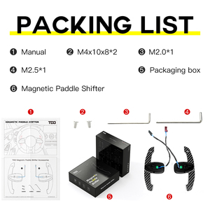 Palancas de cambio magnéticas de fibra de carbono TDD para Mercedes-Benz W176 W246 W204 W212 C117 W218 W166 X156 X166 - Product Image 5