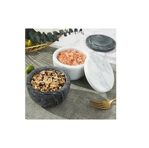 Cuenco de sal y azúcar de mármol de alta calidad, recipiente para hierbas de mármol, venta al por mayor, producto más vendido - Product Image 6