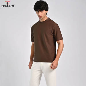 Nuevo diseño, diseño personalizado, estampado personalizado liso, camisetas de talla grande para hombre, camiseta ligera de gran tamaño a la venta - Product Image 5