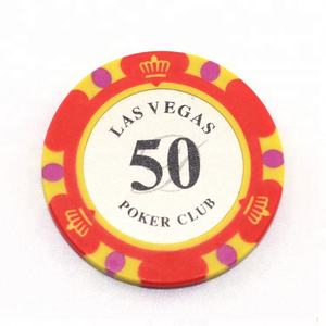 Custom Casinokart Casino-Quality 14g Clay Poker <b>Chip</b> with Customised Colour and Logo 40mm 10g <b>Tray</b> Included - Product Image 3