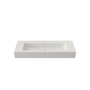 Fournisseur en gros de lavabos pour la maison, avec lavabos muraux pour hôtels, pour lavabos de salle de bain modernes blancs mats - Product Image 2