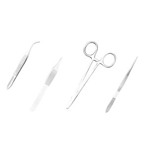 Kit de Cirugía Menor de Acero Inoxidable de Alta Calidad, Fabricación Profesional, Instrumentos Quirúrgicos, Fuente de Alimentación Manual, Reutilizable - Product Image 3