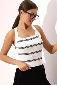 Athlète d'été Chemisier quotidien tricoté pour athlètes pour femmes - Product Image 6