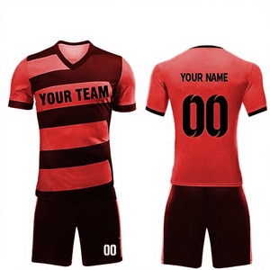 Uniformes de Equipo Hechos a Medida, Sublimación de Primera Calidad, 100% Poliéster, Anti-UV, Transpirable, Camisetas de Fútbol, Pantalones Cortos - Product Image 1