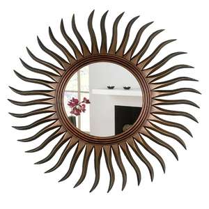 Premium Wooden <b>Mirror</b> for Bathroom or Bedroom Wall Decor Stylish Design High Quality Best Seller Wooden Wall <b>Mirror</b> - Product Image 1