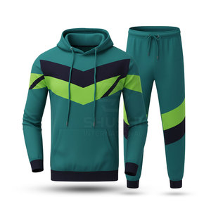 Survêtement d'hiver pour homme de haute qualité, à capuche, uni, coupe classique, design 2 en 1, respirant de haute qualité - Product Image 6