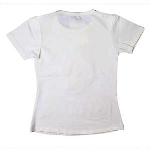 Camiseta Bordada para Niñas - Blanca - Product Image 3