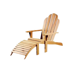 Meubles commerciaux piscine de jardin chaises longues extérieures chaises pliantes matériaux écologiques lit de soleil en bois massif - Product Image 1