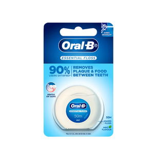 Hilo Dental Encerado Oral B Essential, Cincuenta Metros, Kit de Blanqueamiento, Accesorios, Precio de Mayoreo Económico para Exportación - Product Image 1