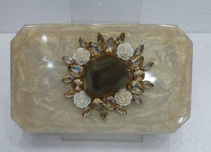 คลัทช์เรซิ่นทำมือเป็นมิตรต่อสิ่งแวดล้อมกระเป๋าเงินดีไซน์หรูหรา - Product Image 4