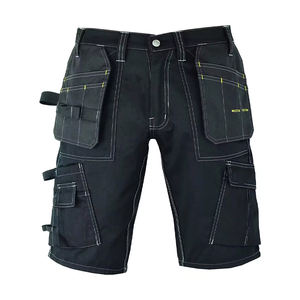 Pantalones de Trabajo de Algodón para Profesionales, Resistentes al Desgarro, con Costuras Planas, Tipo Cargo Industrial, con Presilla para Martillo, Overol de Trabajo de Alta Resistencia - Product Image 2