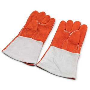 Gants de travail de sécurité de soudage utilitaire de haute qualité Gants de travail en cuir de construction industriels durables pour hommes - Product Image 2