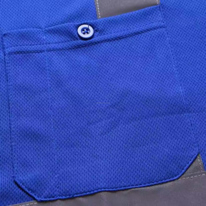 Polo de Seguridad Reflectante de Alta Visibilidad, Camiseta Polo Reflectante, Ropa de Trabajo de Alta Visibilidad, Camiseta Polo Reflectante para Hombre - Product Image 3