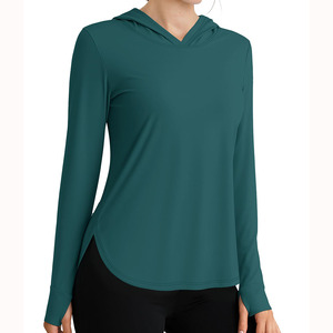 Sudadera de Pesca de la Mejor Calidad con Capucha, de Poliéster, Transpirable y Agradable al Tacto para Mujer - Product Image 1