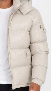 Chaqueta acolchada personalizada para hombre, abrigo térmico aislante, impermeable, transpirable y cortavientos para uso en exteriores en invierno. - Product Image 3