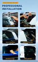 Aicksn - Rollo de Vinilo de Protección de Pintura TPU de Lujo, Autoregenerable, con Cambio de Color, Protección UV y Contra Arena, 7.5 Mil, 8 Años de Duración