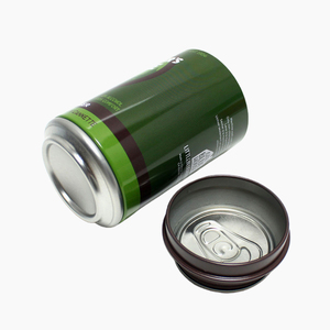 Boîte de conserve Offre Spéciale pour boissons de forme ronde Boîte de chocolat d'emballage de qualité alimentaire - Product Image 5