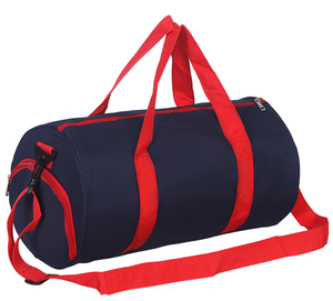 Sac de sport en toile Oxford rouge 600D 30-40L avec bandoulière et compartiment à chaussures, unisexe, pour la gym, les voyages et les sports - Product Image 3