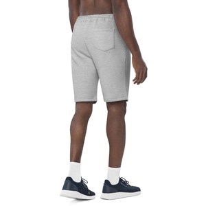 Cotton Men's Heavyweight Worsted Fabric Mid Waist Hip Hop Style Breathable Fleece <b>Cargo</b> <b>Shorts</b> - Product Image 2