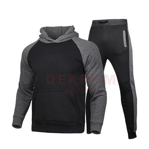 ไฮสตรีทใหม่ชุดวอร์มผ้าฝ้ายเทอร์รี่ให้ความอบอุ่นระบายอากาศได้ไซส์ใหญ่พิเศษลายถนนสูงสินค้าใหม่ - Product Image 2