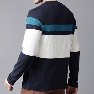 Vente flash : T-shirts à manches longues pour hommes en coton 100 % de haute qualité, 230 g, respirants, écologiques, séchage rapide, prix bas, personnalisation - Product Image 3