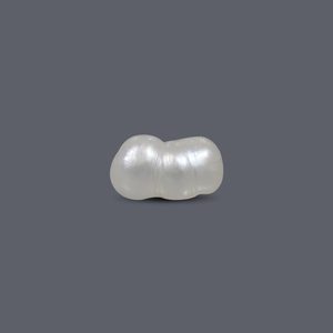 Perles de Basra 2,54 carats, naturelles, en forme de riz, blanches et roses, perles en vrac pour la fabrication de bijoux - Product Image 1
