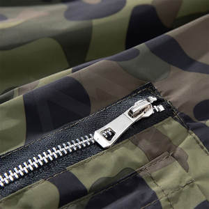 เสื้อแจ็กเก็ตบอมเบอร์กันหนาวมีซิป, เสื้อบอมเบอร์กันหนาวมีกระเป๋าซิปเป็นมิตรกับสิ่งแวดล้อม - Product Image 4