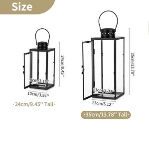 Lanterne en métal unique en vente chaude pour la décoration de la maison pour la décoration de Noël - Product Image 5