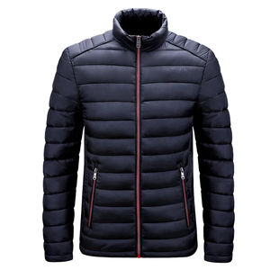 Nueva venta al por mayor 2025 de alta calidad personalizada hombres recortada chaqueta acolchada al aire libre invierno rompevientos abajo chaqueta hombres servicios OEM - Product Image 2