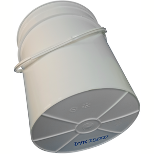 Seaux personnalisés de 7 gallons avec poignées, seau en plastique de qualité alimentaire pour 25 LT, peinture au yaourt, emballage chimique, Logo imprimé, couleur - Product Image 3