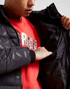 Veste d'hiver matelassée surdimensionnée pour homme à capuche, vêtement d'extérieur matelassé isolé, streetwear - Product Image 2