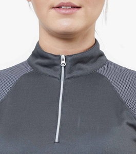 Chemise d'équitation pour femmes, manches moins, couche de Base, équitation, manches moins, hauts - Product Image 3