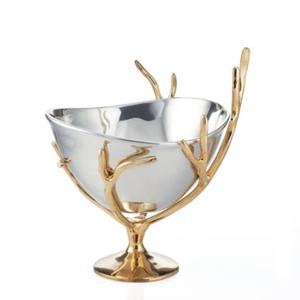 New Design Nickel <b>Bowl</b> Kitchen <b>Salad</b> Serving <b>Bowl</b> Kitchenware Product <b>Bowl</b> <b>Salad</b> Or Fruits Serving <b>Bowl</b> Food <b>Server</b> Dish - Product Image 2