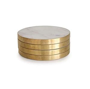 Top Demanding Brass <b>Coasters</b> Hammered Solid Brass <b>Coasters</b> Handmade Copper <b>Coasters</b> <b>for</b> <b>Drinks</b> Tabletop Decorations Best Price - Product Image 6