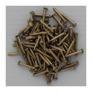 Clous à tête bombée 1,5x12 en fer bronzé, emballage en boîte 100 - Product Image 1