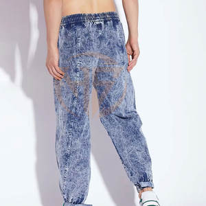 Pantalones de Invierno con Lavado Ácido, Pantalones de Color Sólido con Lavado Ácido, Ropa de Moda para Hombre, Pantalones con Lavado Ácido - Product Image 4