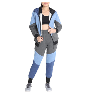 Women's Casual Solid Color Custom Fashion Printing Windproof Eco-Friendly Cotton/<b>Polyester</b> <b>Hoodies</b> Tracksuit Wholesale Bottoms - Product Image 5