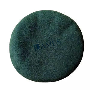 High Quality Custom Logo <b>Wool</b> Multi Color <b>Flat</b> Top <b>Wool</b> Beret Hat - Product Image 2