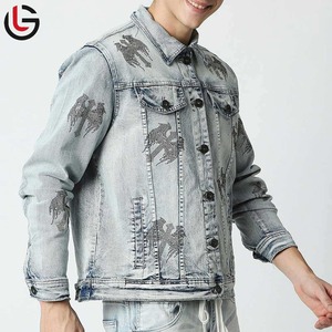 Vestes en jean pour hommes, fabricant pakistanais, vestes en jean pour hommes avec matériel durable et service OEM - Product Image 3