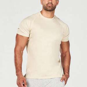 <b>Men's</b> 100% Cotton Compression Sportswear Wholesale Gym <b>T</b>-<b>Shirt</b> with <b>Muscle</b> Design for Running - Product Image 2