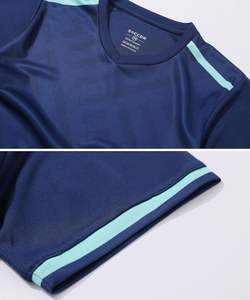 Paquete de 2 camisetas de fútbol, uniforme de equipo deportivo, camisa de punto y pantalones cortos - Product Image 6