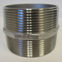 Raccord mâle poli en acier inoxydable forgé C-Way de qualité supérieure 3/4" de qualité industrielle ANSI 150 #   Tuyau résistant à la corrosion OEM