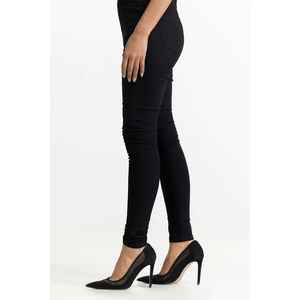 กางเกงยีนส์เดนิมสีดำแฟชั่นเรียบง่าย 231-221-001 B - Product Image 1